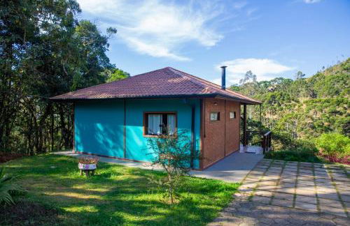 Chalé Valle dos sonhos romântico privativo com hidromassagem e lareira - Foto 3