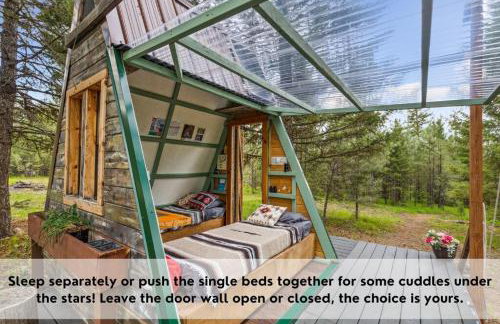 Transforming, Pet-friendly A-frame Cabin w Hot Tub - Foto 47