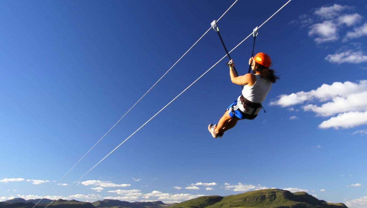Ziplining in Chapada dos Veadeiros