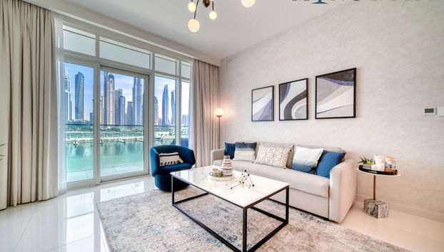 Beach Access Serene Balcony in Emaar Beachfront - Foto 2, Habitación