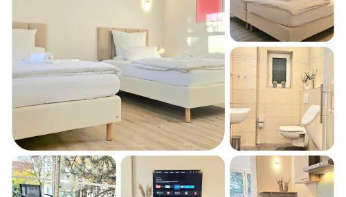 122qm-Apartment - 4 Zimmer I Zentral I Küche I Balkon I Parken I WLAN - Foto 1