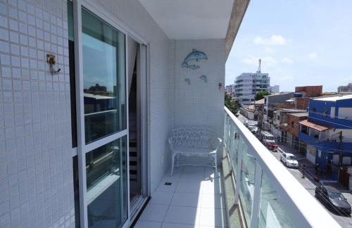 Loft c varanda e localizacao ideal a 650m da praia - Photo 2
