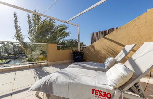 Beautiful penthouse overlooking marina channels - Foto 23