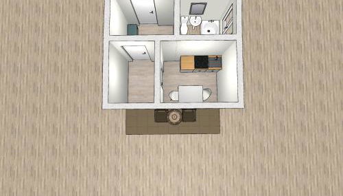 EMAS 2 Wohnung mit 2 Einzelbetten, Küche, WLAN, TV - Foto 5