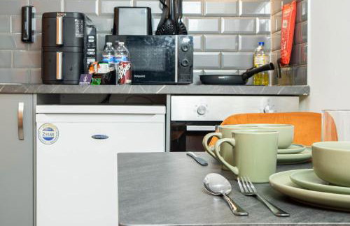 City Centre Studio With Self Check-In Washer Dryer WiFi & Netflix - Foto 14