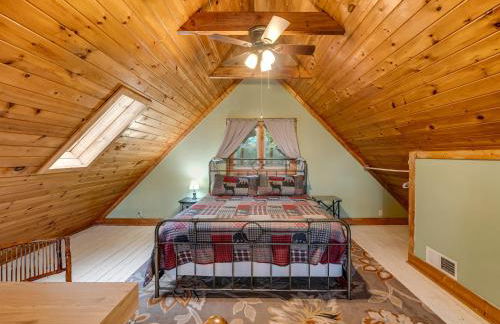 1 bedroom with a loft and hot tub cabin 45 minutes to Asheville - Foto 21