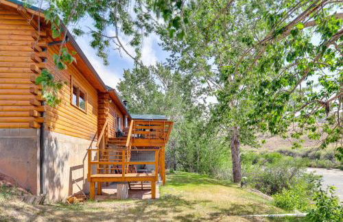 Dubois Riverfront Lodge with On-Site Fishing and Views - Foto 25