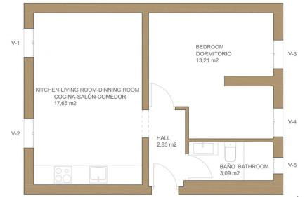 Bright apartment- 1Bd 1Bth- Alonso Cano - Foto 22