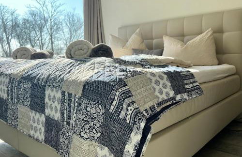 Ferienwohnung Marienleuchte - BeltBlick 1 - Erste Reihe Meerblick, 2 Schlafzimmer, Garten - Foto 11