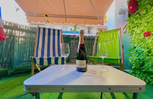 studio city center beach side free paddle beautiful terrace - Foto 22