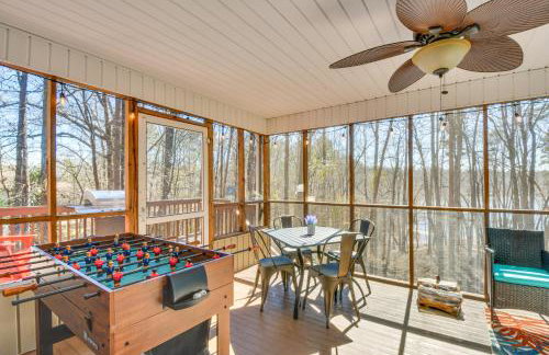 Lake Hartwell Retreat with 2-Tier Dock and Boat Slip! - Foto 22