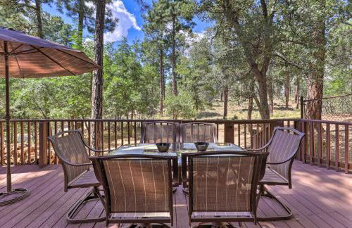 Deck with Wooded Views Rustic-Chic Prescott Cabin! - Foto 22