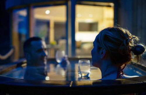 Craigmaddie Muir Roundhouse with Hot Tub Romantic, Luxury, Rural Stay for 2 Near Milngavie - Foto 33