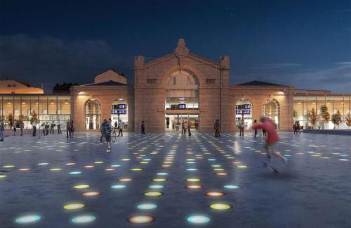 Vue sur le Palais - Nancy Gare Congrès - PARKING - T3 - Foto 32