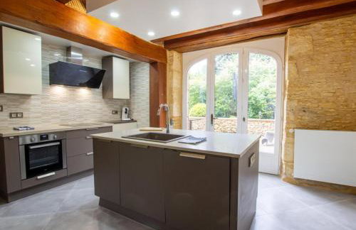 Maison en pierre climatisée avec piscine privée en Dordogne - FR-1-616-512 - Foto 6