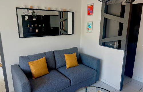 L'Azur, T2 - Parking gratuit - Central - confort Cosy - Foto 5