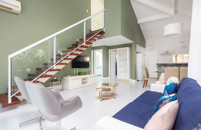 Bz05 Casa com piscina e 5 suítes Geribá - Foto 1