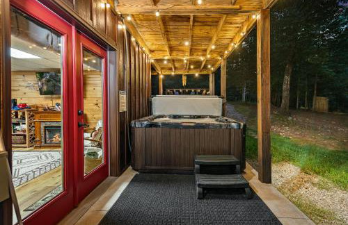 Secluded Cabin Hot Tub and 10 Mi to Blue Ridge - Foto 32