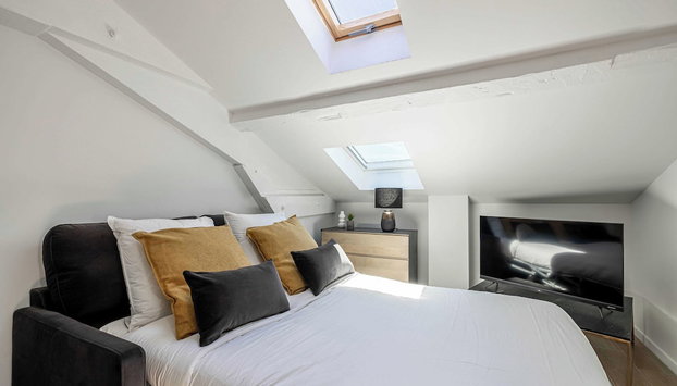 Cozy Apartment - Bright Skylight - Cannes Center - Foto 2, Zimmer