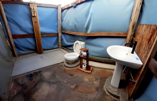 Amanya 1-bed Zebra Tent - Foto 3