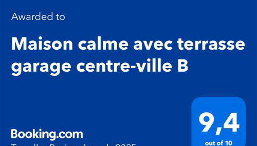 Maison calme avec terrasse garage centre-ville B - Foto 4