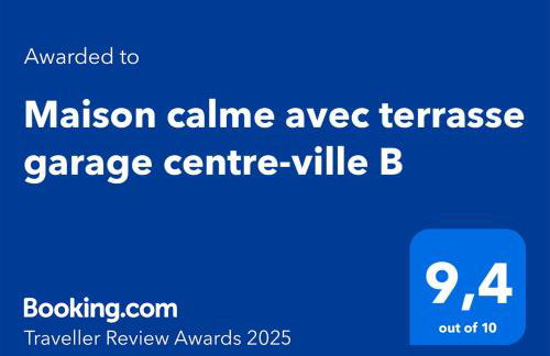Maison calme avec terrasse garage centre-ville B - Foto 4