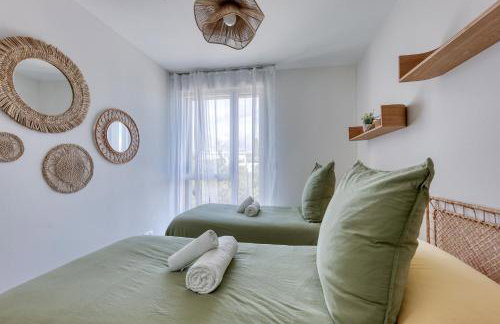 Les Lumières du Cinquième , 2 chambres , clim , wifi , Cap3000 à pied , parking - Foto 15