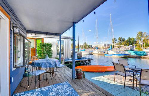 Portland Floating Home Getaway with Sauna! - Foto 25