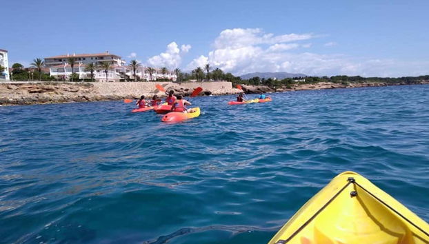 Ruta en kayak por el Mediterráneo