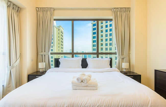 Jbr Very Cozy 2 Br Apartment High Floor Sea View - Foto 6