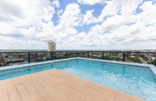 Estúdios Modernos no Empíria - com Vista, Piscina e Academia - Foto 16
