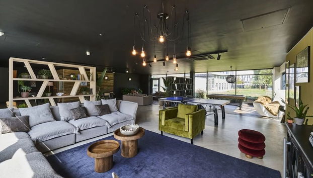 Sala de estar do lobby