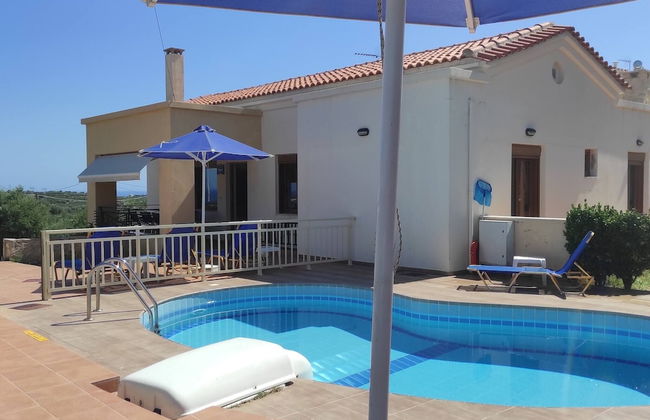 Villa Stefanos, Sea View, Private Pool, Near Sea - Foto 20