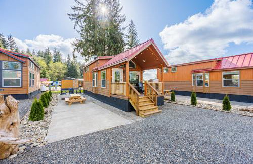 Rainforest Tiny Home Retreat Nordic - Foto 10