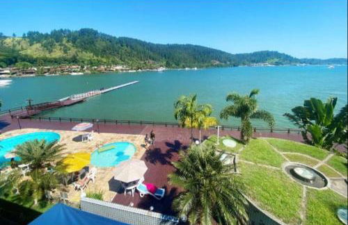 Angra dos Reis Apartamento de frente para o Mar com passeio de lancha - Foto 1