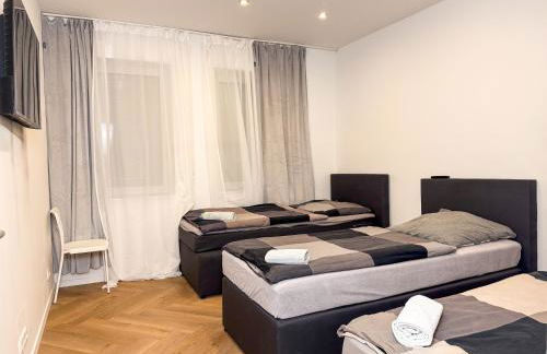 Ruhr Business Apartments Essen Apartment mit 5 Einzelbetten Privat Parkplatz - Foto 3