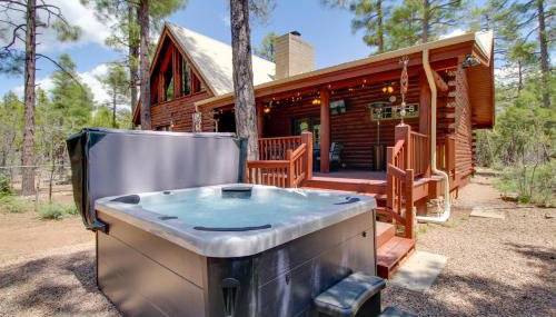 Fire Pit and Hot Tub Lakeside Cabin on 2 Acres! - Foto 2