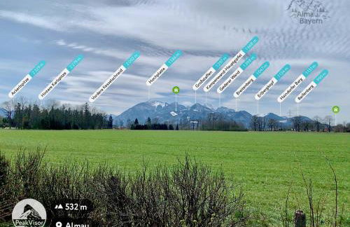 Ferienhaus AlmauBayern - mit Bergblick und großem Garten - Foto 55