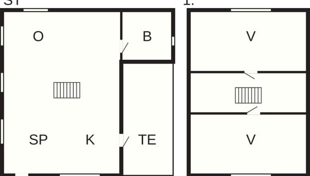 Traditional Holiday Home in Jutland near Sea - Foto 2, Plano