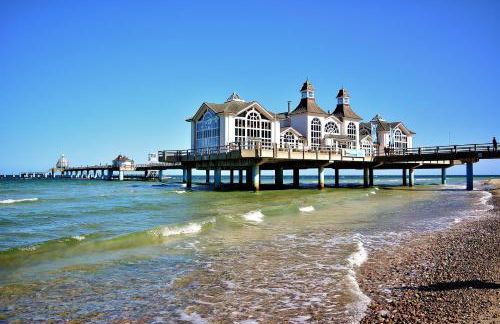 Fewo 7 im Fischerhaus Wintergarten und Terrasse mit Strandkorb - Foto 44