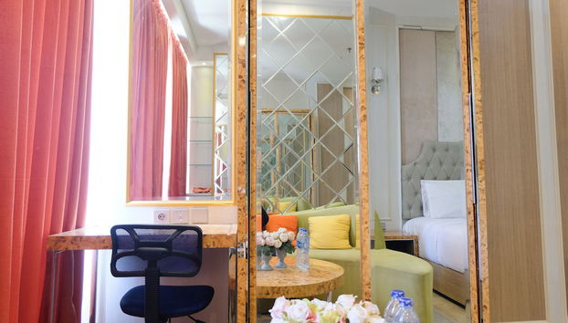 Modern Studio Room At Art Deco Apartment - Foto 3, Habitación