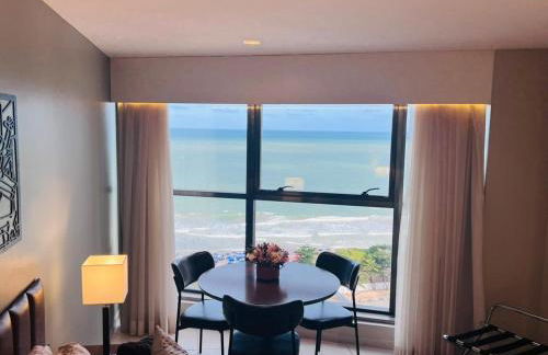 Frente Mar - Beach Class Internacional - Flat Boa Viagem - Foto 48