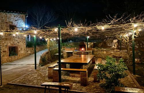 Masía Can Janet alojamiento rural con piscina privada en plena naturaleza - Foto 6