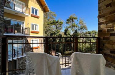 Apto moderno com lareira, piscina aquecida e infra completo em Gramado - Photo 12