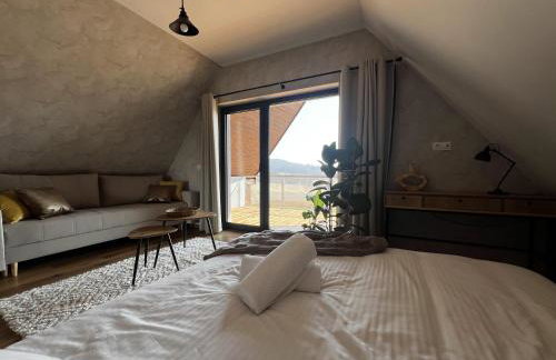 W Sercu Kotliny - luksusowe wille 8 osobowe z balią opalaną drewnem i widokiem na góry - Foto 73