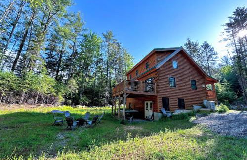 80PVR Log Home 20min to Bretton Woods AC Hot Tub wifi cable fireplace fire pit - Foto 4