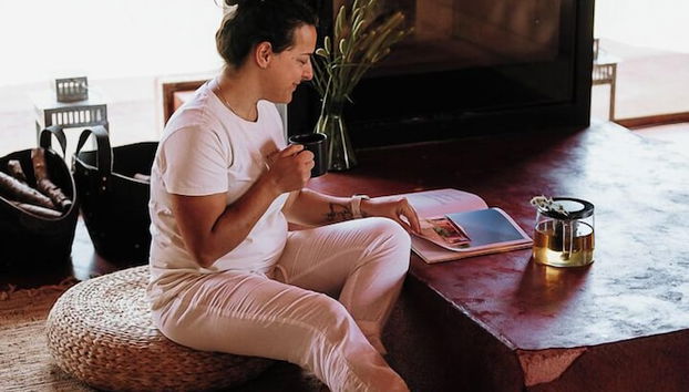 Sala de estar do lobby