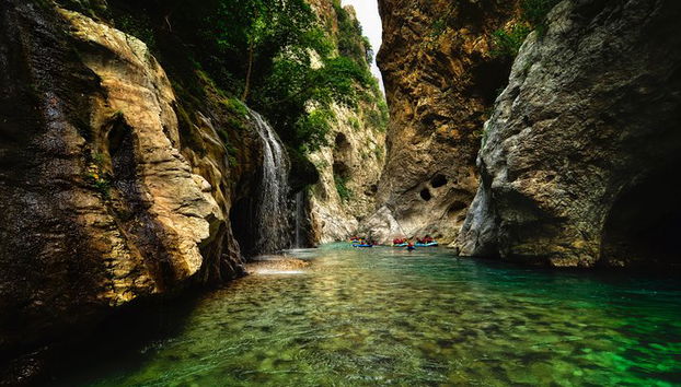 Río Arachthos de aguas bravas Rafting: Puente de Plaka- Tzari - Foto 3