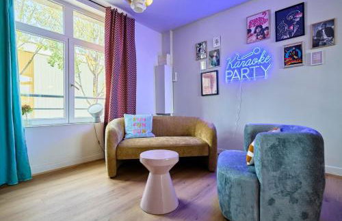 Paillettes fever, maison avec karaoké, 3 chambres - Foto 8