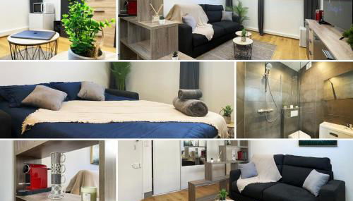 HOMEY TINY - Chambre privée - Située en Hyper-centre - Disney Plus et Wifi inclus - Sans SDB - Proche de Genève et des transports en commun - Foto 2